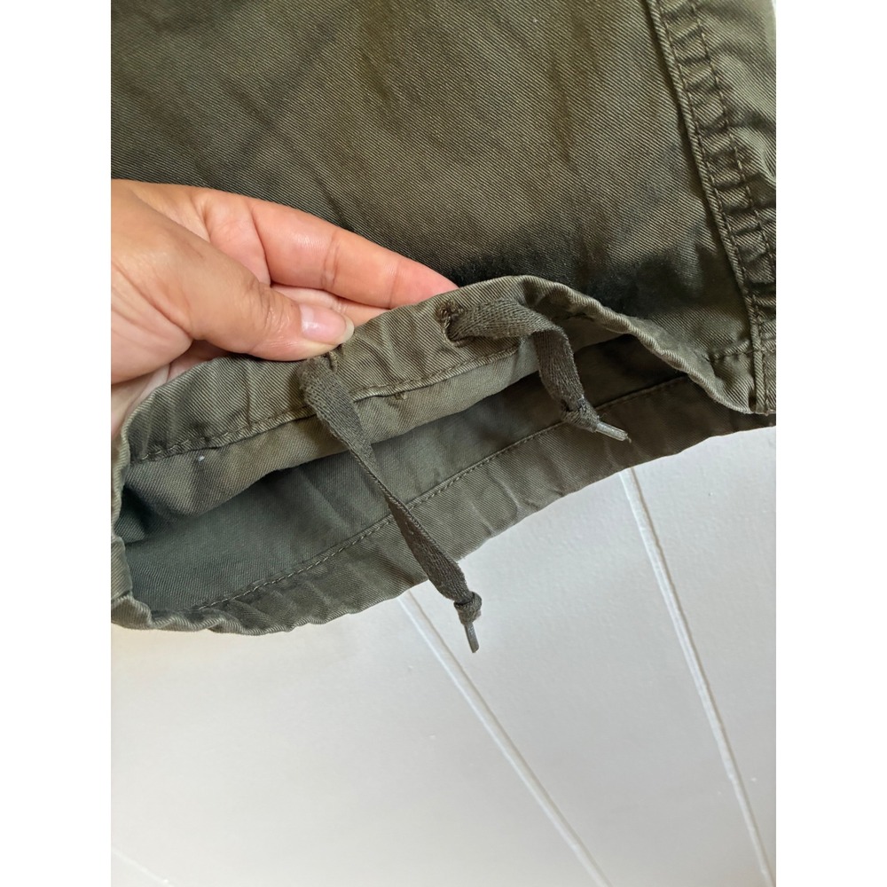 Levis 94 Baggy Cargo Pants Olive Green Womens 30 Wide Leg Utility Streetwear - Picture 6 of 9